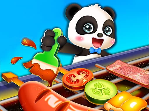 Little Pandas Food Cooking game screenshot - girls - Free online game