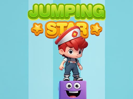 Jumping Star game screenshot - hypercasual - Free online game