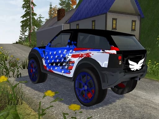Offroad Mountain Driving 2024 game screenshot - action - Free online game