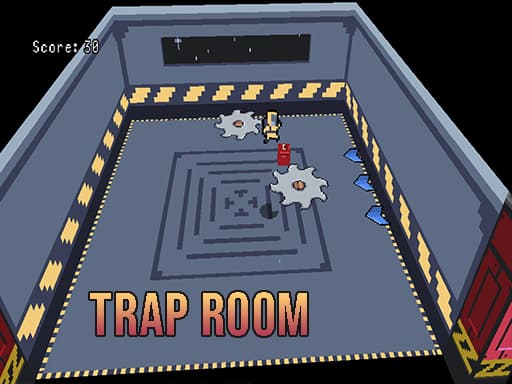 Captura de pantalla del juego Trap Room - action - Juego gratuito en línea