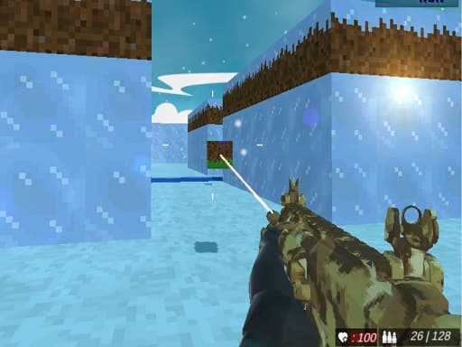 Blocky Swat Shooting IceWorld Multiplayer游戏截图 - multiplayer - 免费在线游戏