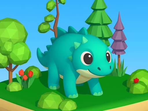 Dino Idle Park game screenshot - hypercasual - Free online game