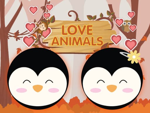 Captura de pantalla del juego Love Animals - puzzles - Juego gratuito en línea