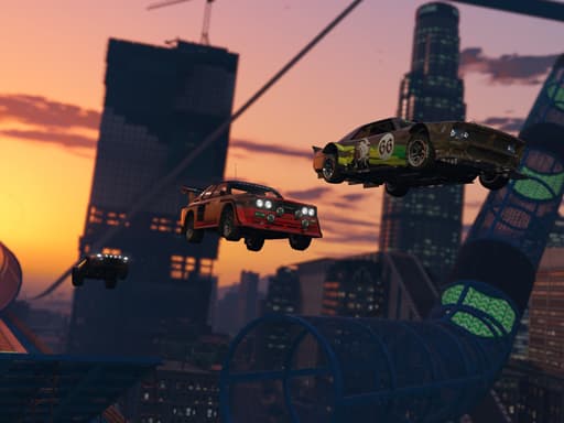 Car stunt 游戏截图 - arcade - 免费在线游戏
