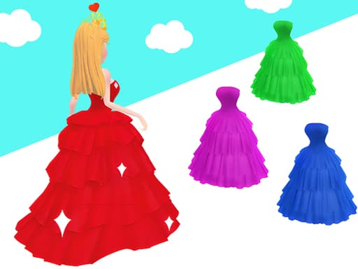 Captura de pantalla del juego Princess Run 3D - arcade - Juego gratuito en línea
