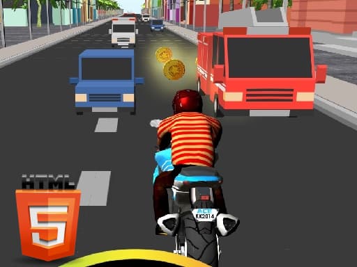 Bike Rider Highway游戏截图 - racing - 免费在线游戏