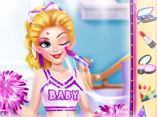 Vampire Princess Cheerleader Girl game screenshot - girls - Free online game