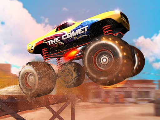 Monster Truck Stunt Racer游戏截图 - racing - 免费在线游戏