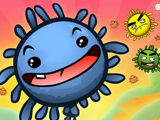 Viro War game screenshot - clicker - Free online game