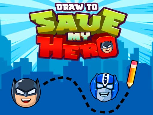 Draw to Save my Hero game screenshot - clicker - Free online game