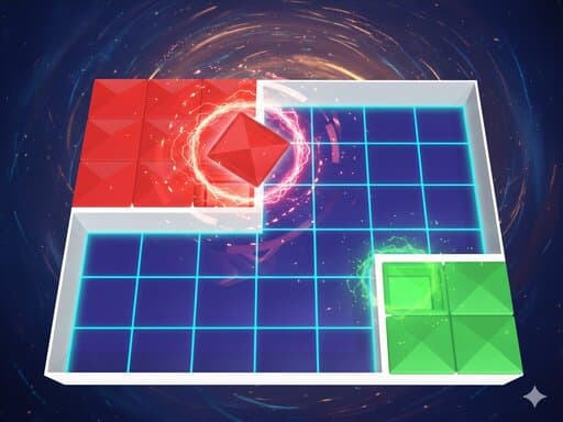 Captura de pantalla del juego Color Battle Filler - arcade - Juego gratuito en línea