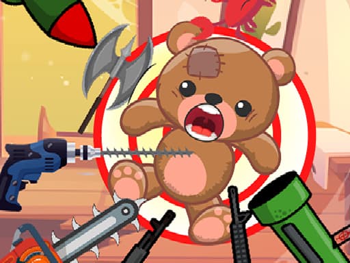 Kick The Teddy Bear游戏截图 - clicker - 免费在线游戏