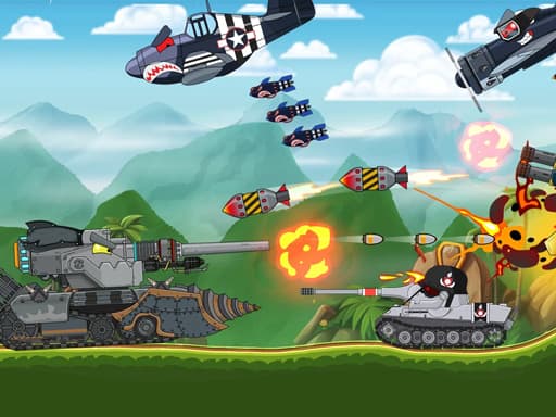 Captura de pantalla del juego Tank Battle Tank War - shooting - Juego gratuito en línea