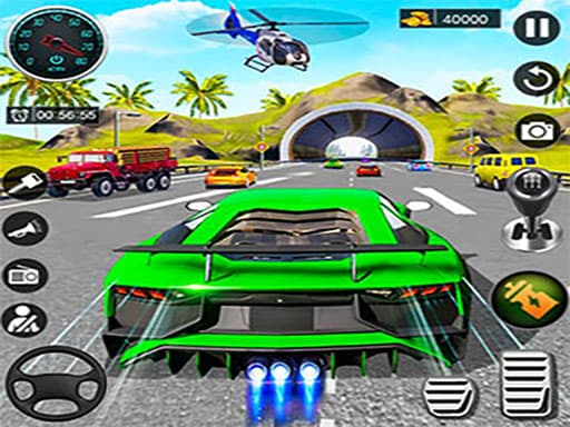 Extreme Car City Driving game screenshot - racing - Free online game