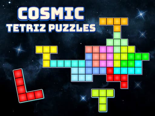 Cosmic Tetriz Puzzles游戏截图 - puzzles - 免费在线游戏