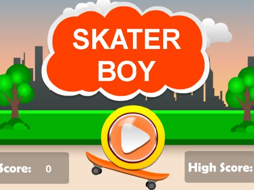 Skater Boy游戏截图 - racing - 免费在线游戏