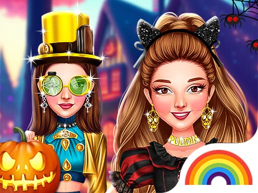 Celebrity Halloween Costumes game screenshot - girls - Free online game