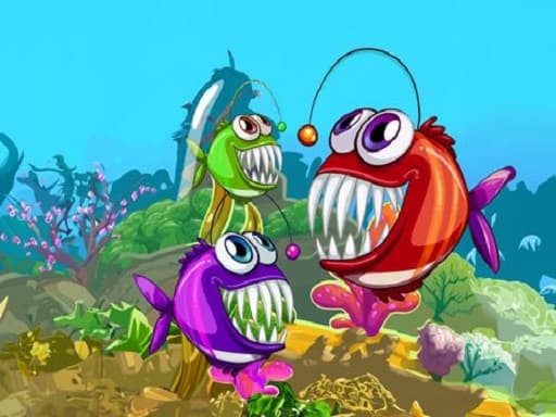 Mad fish 2 game screenshot - adventure - Free online game