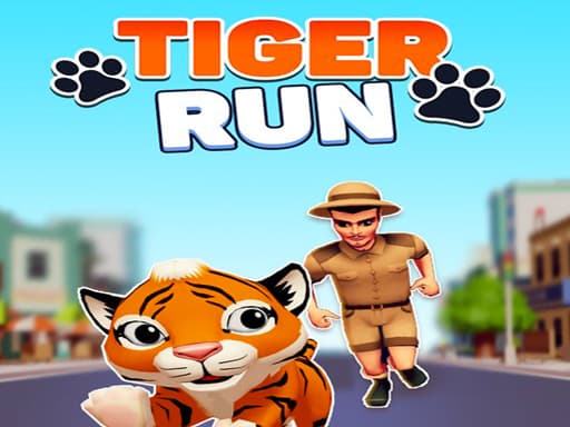 Captura de pantalla del juego Tiger Run - boys - Juego gratuito en línea