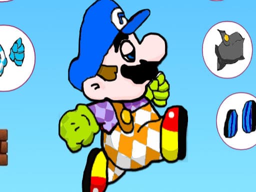 Mario Dressup游戏截图 - girls - 免费在线游戏