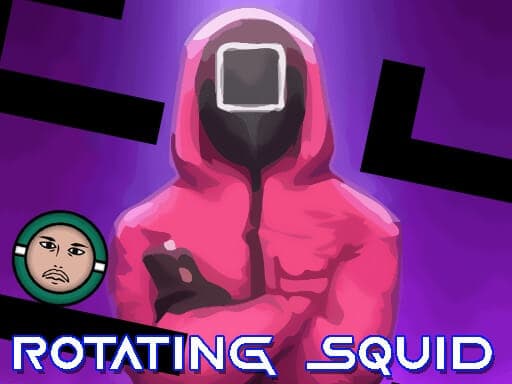 Captura de pantalla del juego Rotating Squid Game - puzzles - Juego gratuito en línea