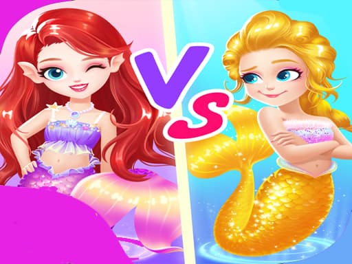 Mermaid Paper Doll Dress Up game screenshot - girls - Free online game