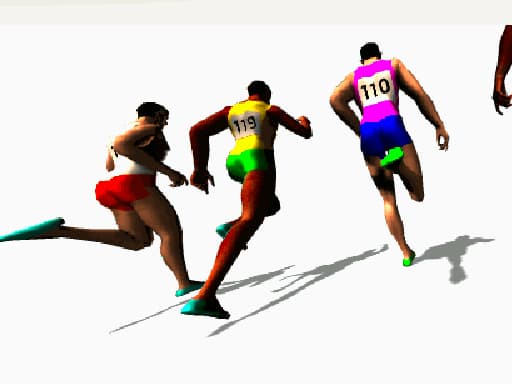 Sprinter game screenshot - sports - Free online game