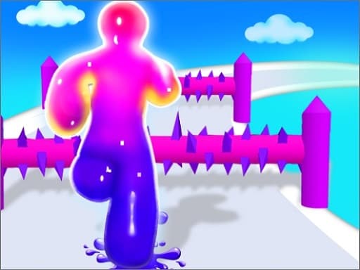 Blob Dash   Endless Runner game screenshot - action - Free online game