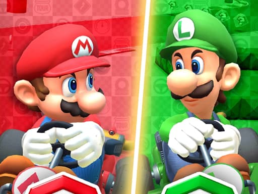 Mario Vs Luigi game screenshot - multiplayer - Free online game