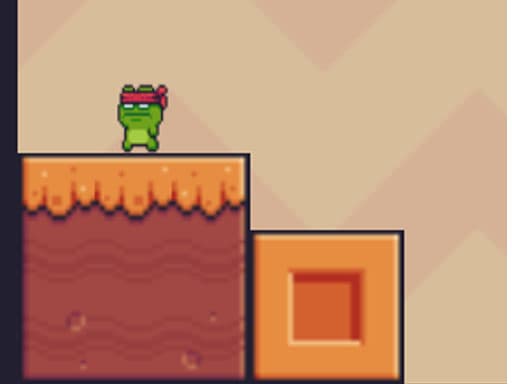 Ninja Frog Adventures游戏截图 - arcade - 免费在线游戏