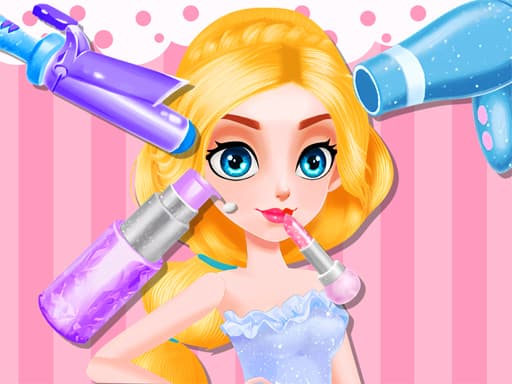 Sweet Princess Beauty Salon game screenshot - girls - Free online game