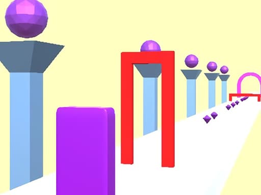 Jelly Parkour game screenshot - hypercasual - Free online game