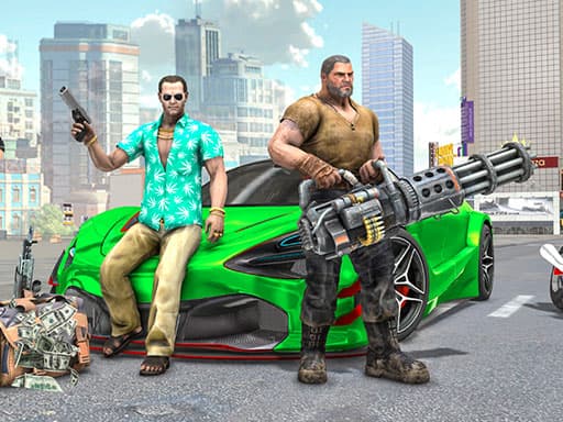 Captura de pantalla del juego Real Gangster City Crime Car Simulator Game - adventure - Juego gratuito en línea