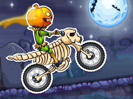 Captura de pantalla del juego Moto X3M Halloween - sports - Juego gratuito en línea