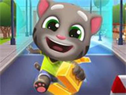 Talking Tom Gold Run Online game screenshot - adventure - Free online game