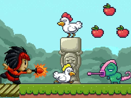 Capture The Chickens游戏截图 - arcade - 免费在线游戏