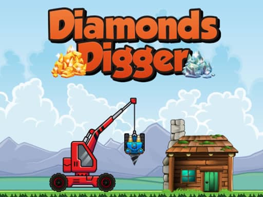 Diamond Digger游戏截图 - arcade - 免费在线游戏