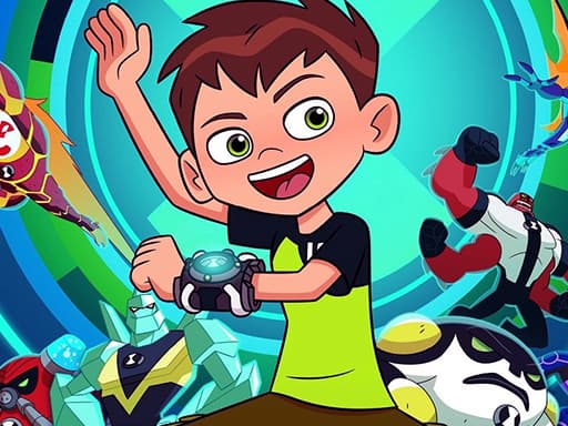 Captura de pantalla del juego Ben 10 : Adventure Time - action - Juego gratuito en línea