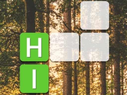 Captura de pantalla del juego Word Blocks - boys - Juego gratuito en línea