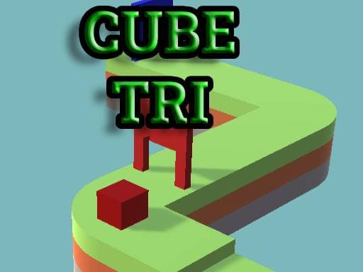 Cube Tri game screenshot - hypercasual - Free online game