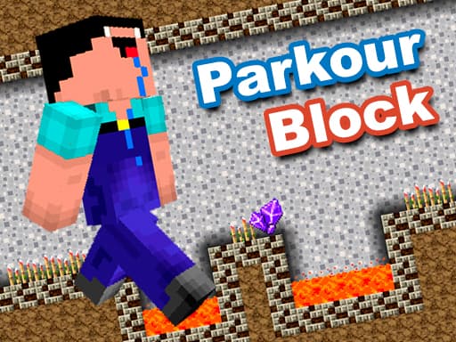 Minecraft Parkour Block game screenshot - adventure - Free online game