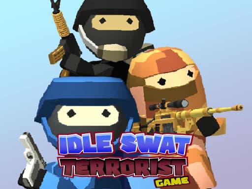 Idle Swat Terrorist Game game screenshot - action - Free online game