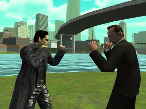Captura de pantalla del juego Mad City Matrix - shooting - Juego gratuito en línea