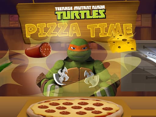 TMNT: Pizza Time game screenshot - cooking - Free online game