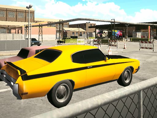 Captura de pantalla del juego Backyard Parking Games 2021 - New Car Games 3D - racing - Juego gratuito en línea