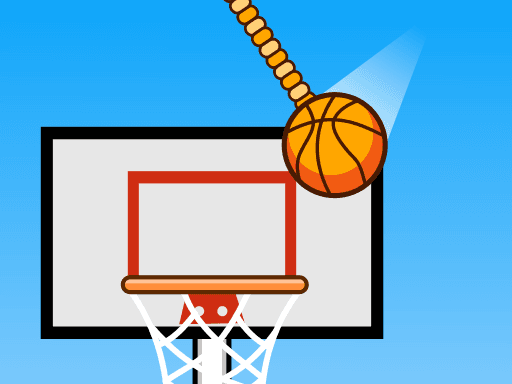 Captura de pantalla del juego Dunk Fall - sports - Juego gratuito en línea