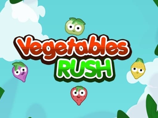 Vegetables Rush游戏截图 - bejeweled - 免费在线游戏
