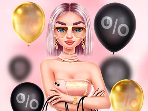 BFFs Black Friday Shopping game screenshot - girls - Free online game