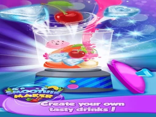 Funny Smoothie Maker game screenshot - cooking - Free online game