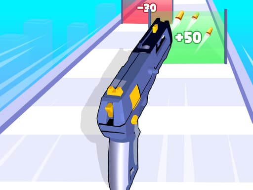 Gun Rush game screenshot - hypercasual - Free online game